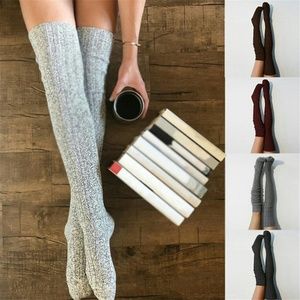 Fashion Women Winter Warm Knit Soft Cotton Stockin